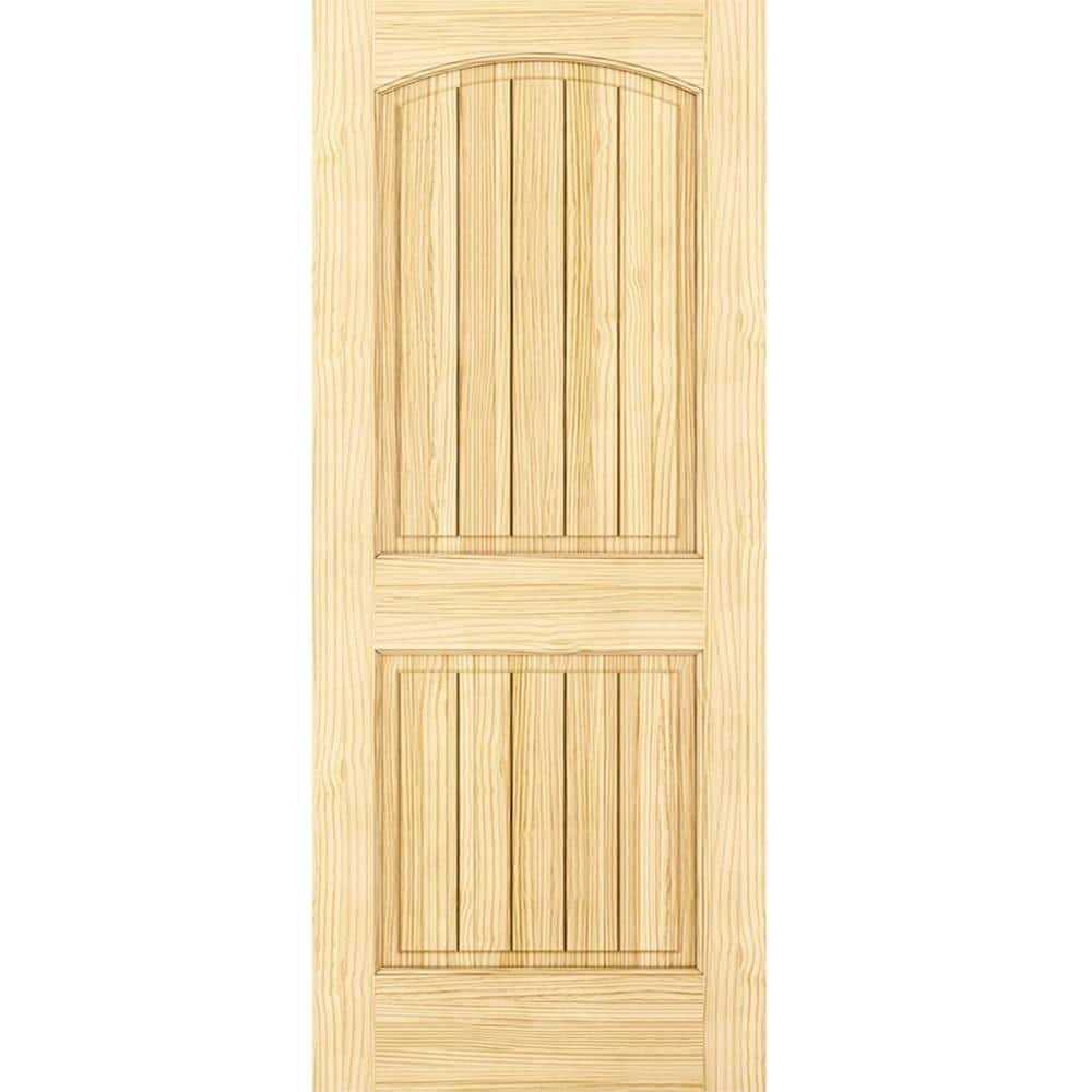 Kimberly Bay Paneled Solid Wood Unfinished Colonial Standard Door - Zenithce