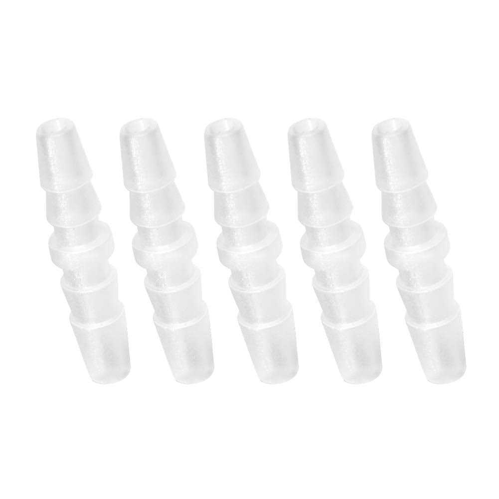 Quickun Plastic Hose Barb Fitting Barbed Splicer Mender Joint Adapter Union Fitting - Zenithce