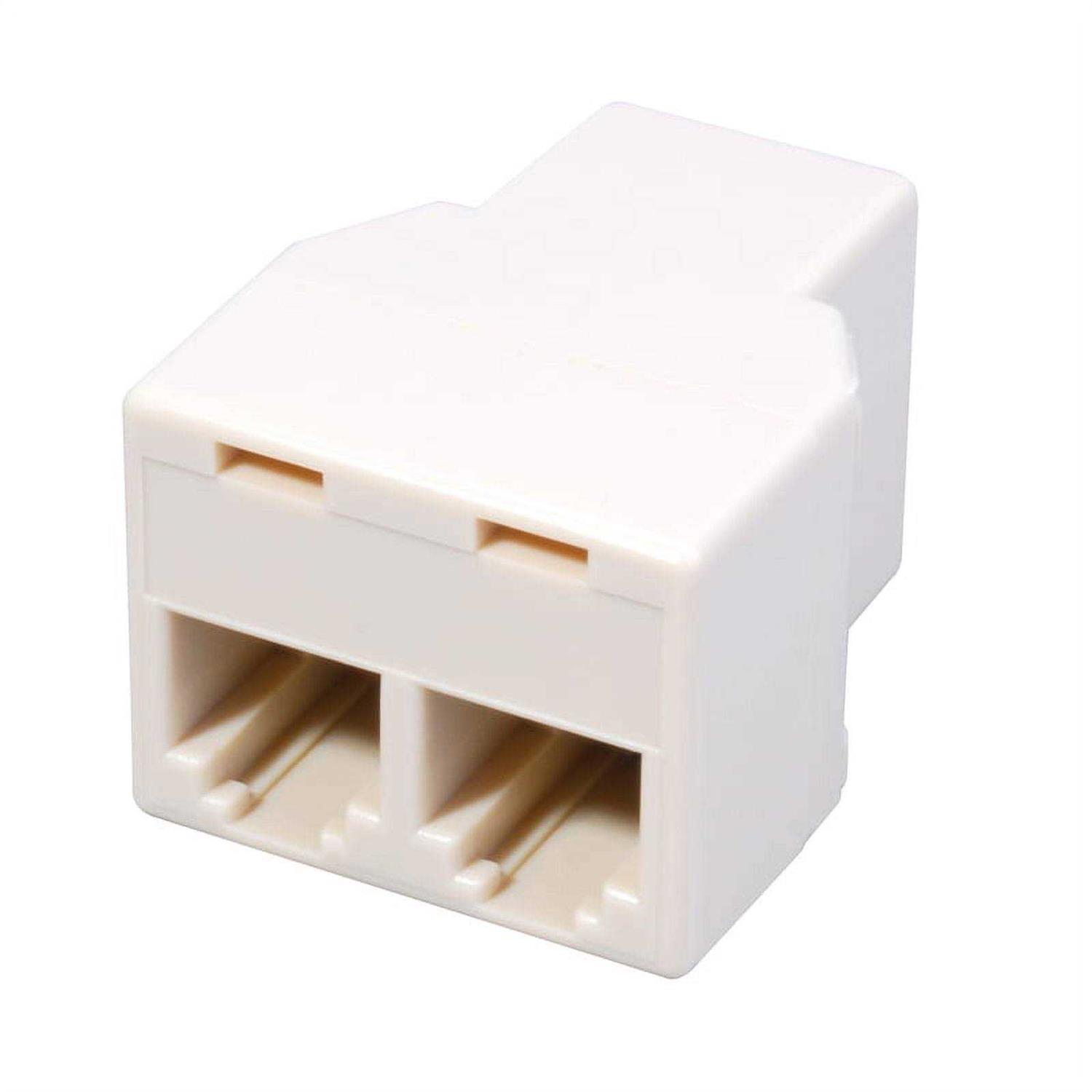 Monster Brush Wall Plate Just Hook It Up White 1 gang Plastic Home Theater - Zenithce