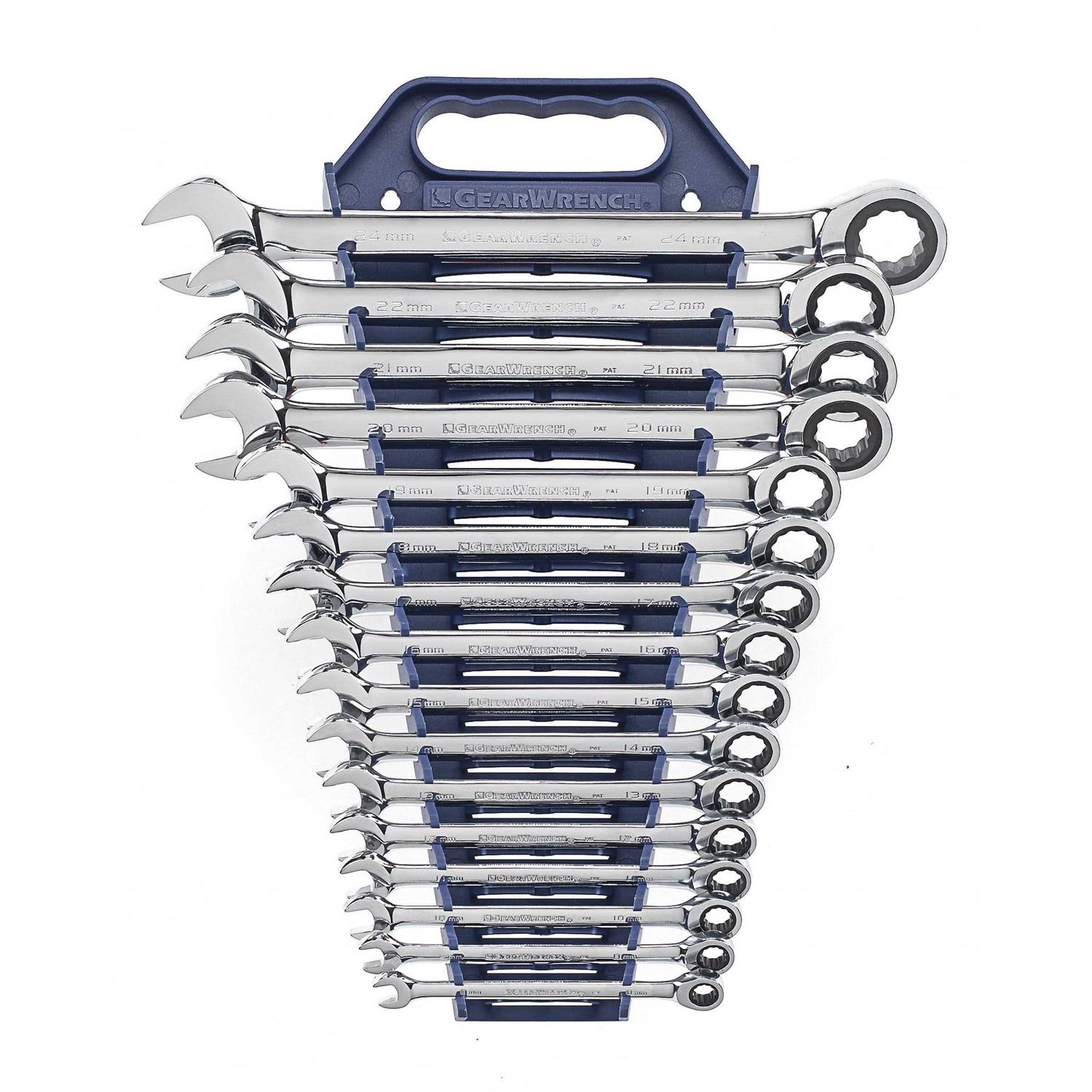 GearWrench 9309C 4-Piece Large Ratcheting Wrench Set - Zenithce
