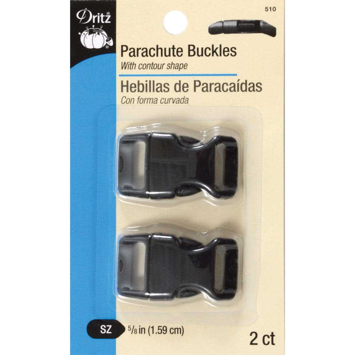 Dritz 2 Parachute Buckle - Zenithce