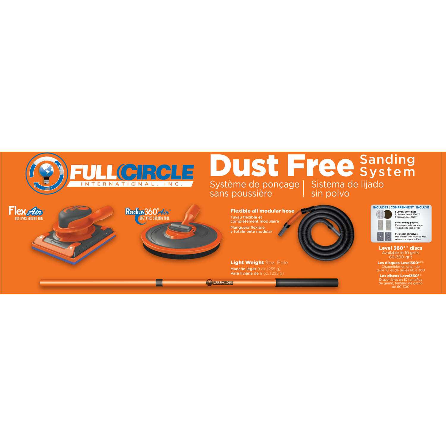 Full Circle Dust-Free Sanding System - Zenithce