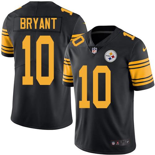 Steelers #10 Martavis Bryant Black Stitched Limited Rush Nike Jersey - Zenithce