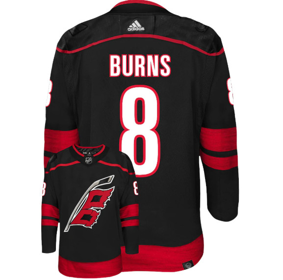 Carolina Hurricanes #8 Brent Burns Black Stitched Jersey - Zenithce