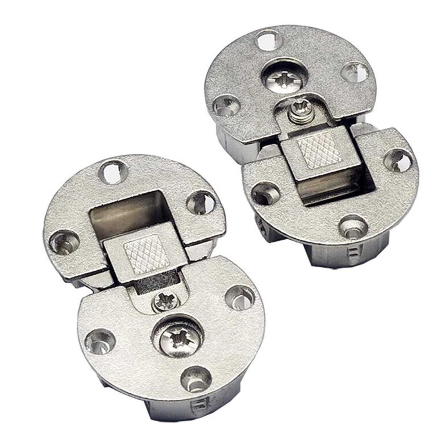 WANLIAN 90 Degree Folding Door/Shelf Hinge Hidden Bracket Table Holder Furniture Parts - Zenithce