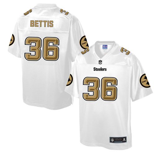 Steelers #36 Jerome Bettis White Pro Line Fashion Game Nike Jersey - Zenithce