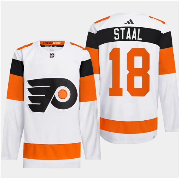 Philadelphia Flyers #18 Marc Staal White 2024 Stadium Series Stitched Jersey - Zenithce