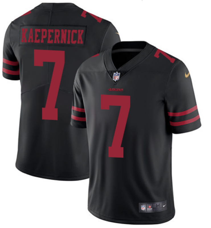 49ers #7 Colin Kaepernick Navy Vapor Untouchable Limited Stitched Jersey - Zenithce