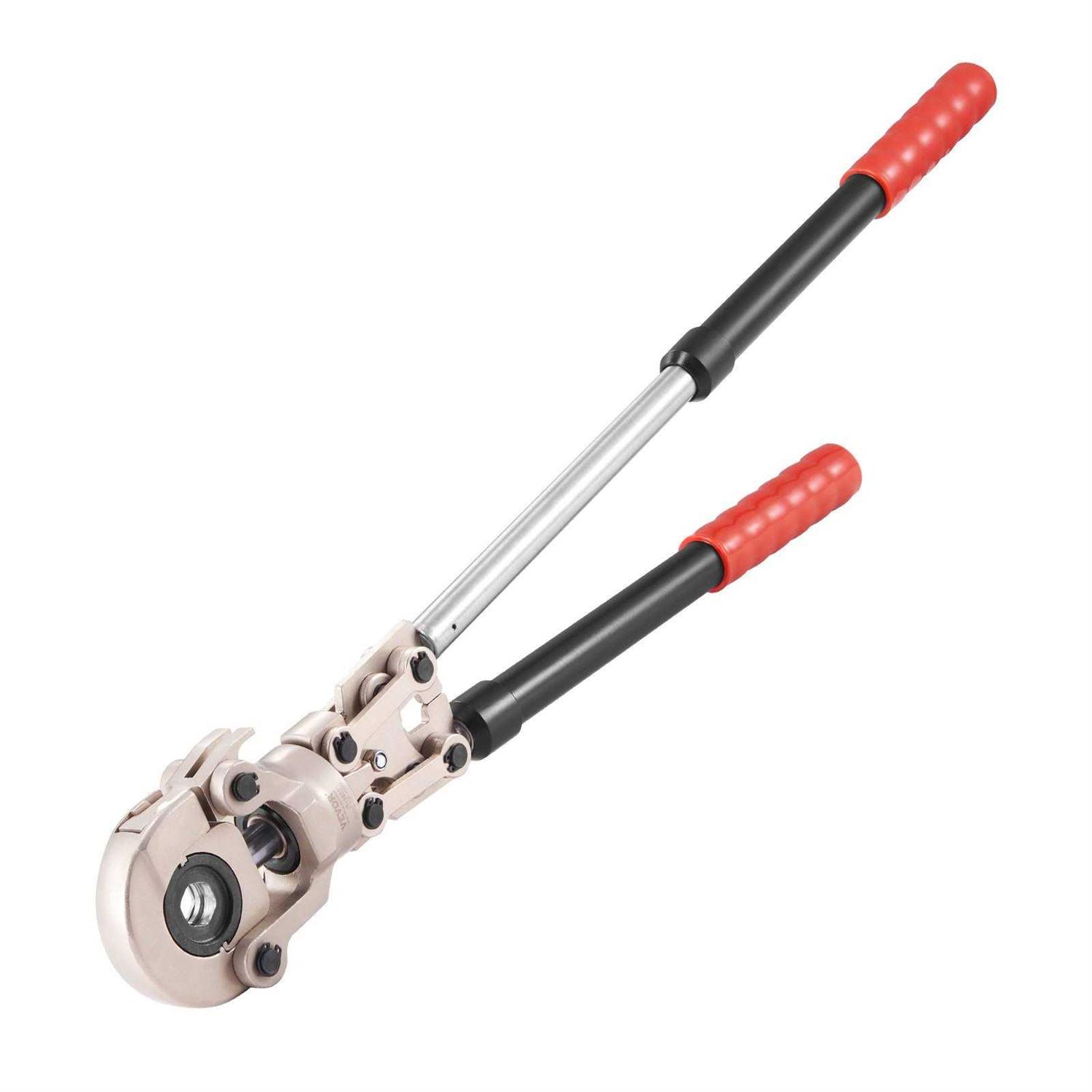 VEVOR Copper Pipe Bender, 7 Dies 1/4-7/8 inch 90 Degrees Forward and Reverse Bending - Zenithce
