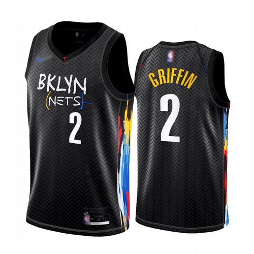 Brooklyn Nets #2 Blake Griffin Black Edition 2021 New City Edition Jersey - Zenithce