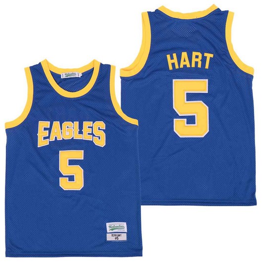 Temple Owls Eagles #5 Kevin Hart Blue Jersey - Zenithce