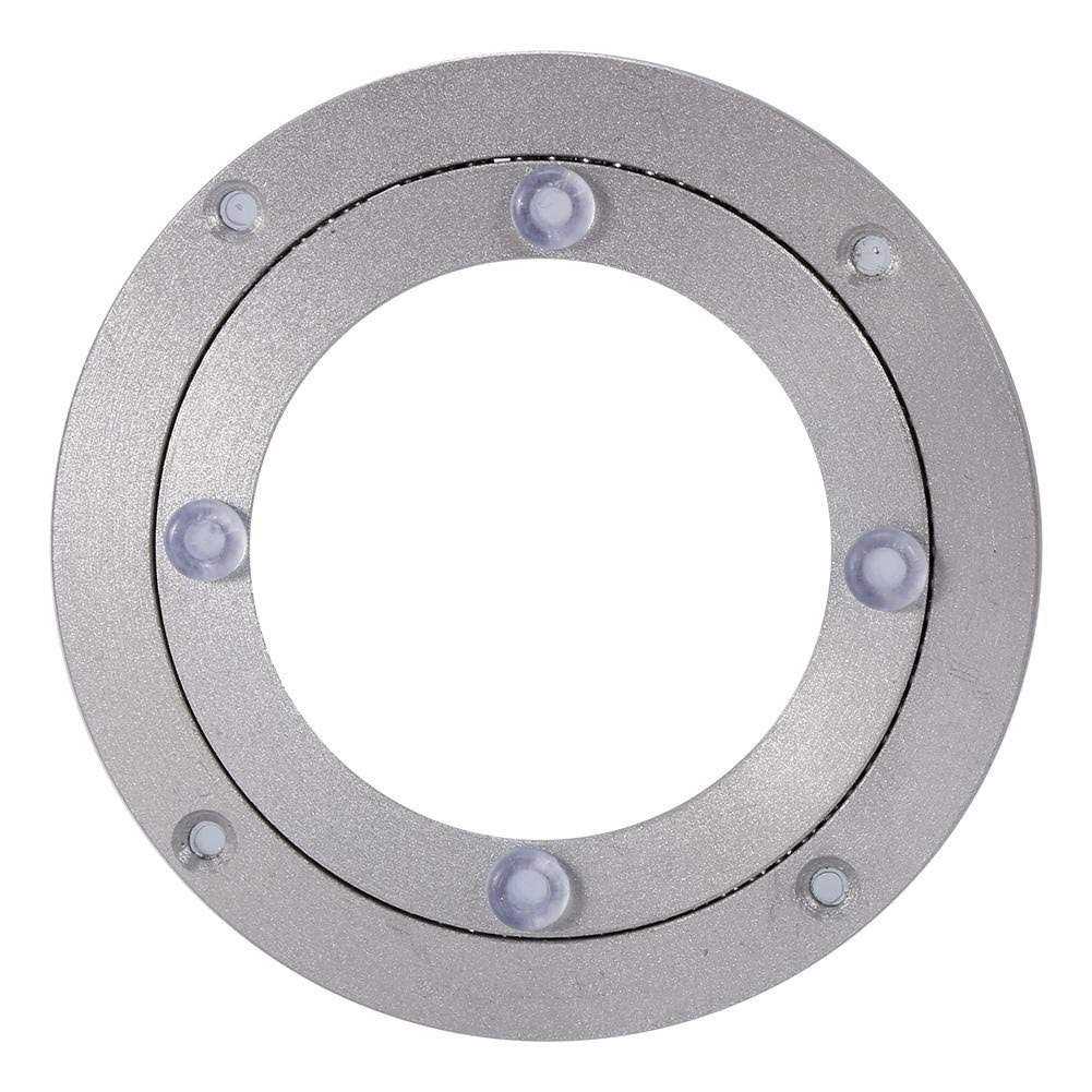 Heepdd Swivel Turntable Heavy Duty Aluminium Alloy Rotating Bearing Turntable Round Dining Table Smooth Swivel Plate for Kaleidoscopes - Zenithce