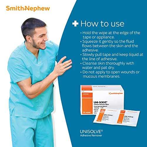 Uni-Solve Adhesive Remover Wipes - Zenithce