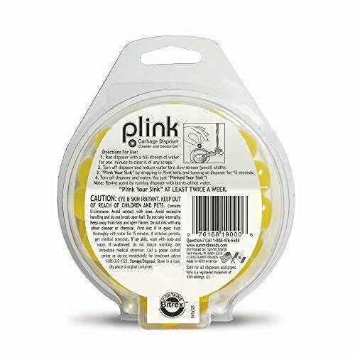 Plink Garbage Cleaner Deodorizer - Zenithce
