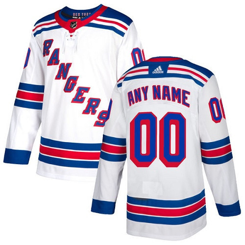 New York Rangers Custom Name Number Size NHL Stitched Jersey - Zenithce