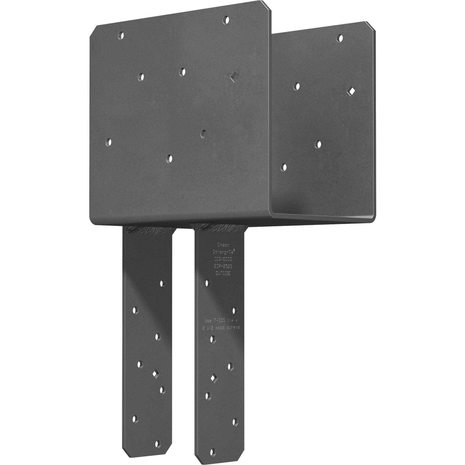 Simpson Strong-Tie ECCLLQ666SDS L End Column Cap w/SDS Screws - Zenithce