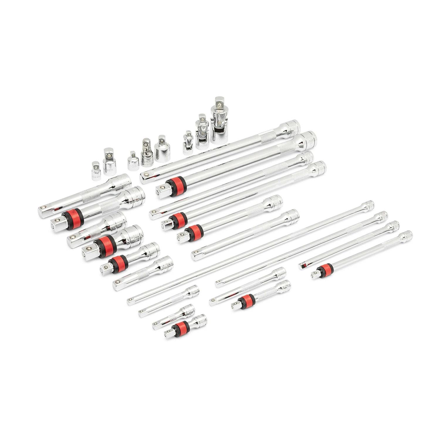 Gearwrench 28 Piece Drive Bolt Biter Impact Extraction Socket Set 84784 - Zenithce