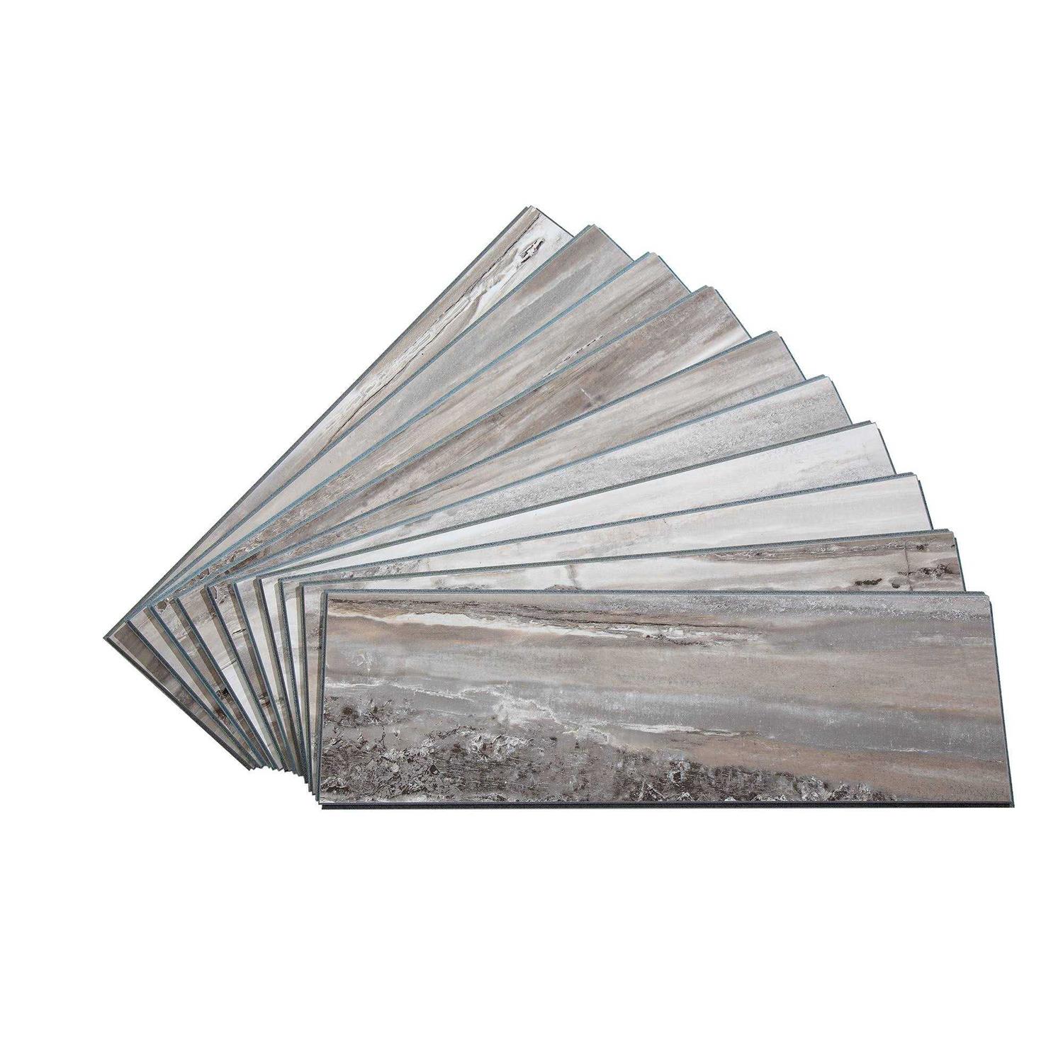 Palisade 22.8 in. x 7.31 in. Interlocking Vinyl Wall/Backsplash Panels - Zenithce