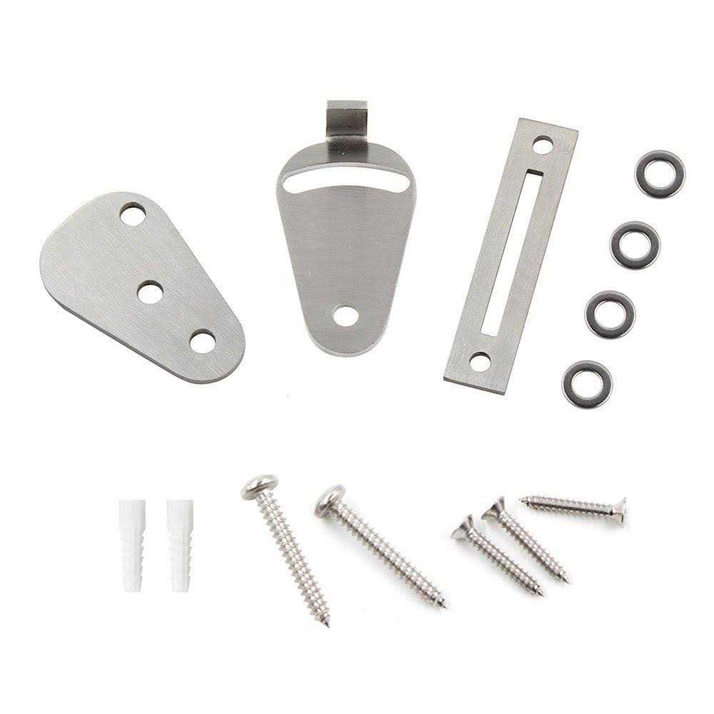 WINSOON 6.6ft Double Bypass Sliding Barn Door Hardware Kit - Zenithce
