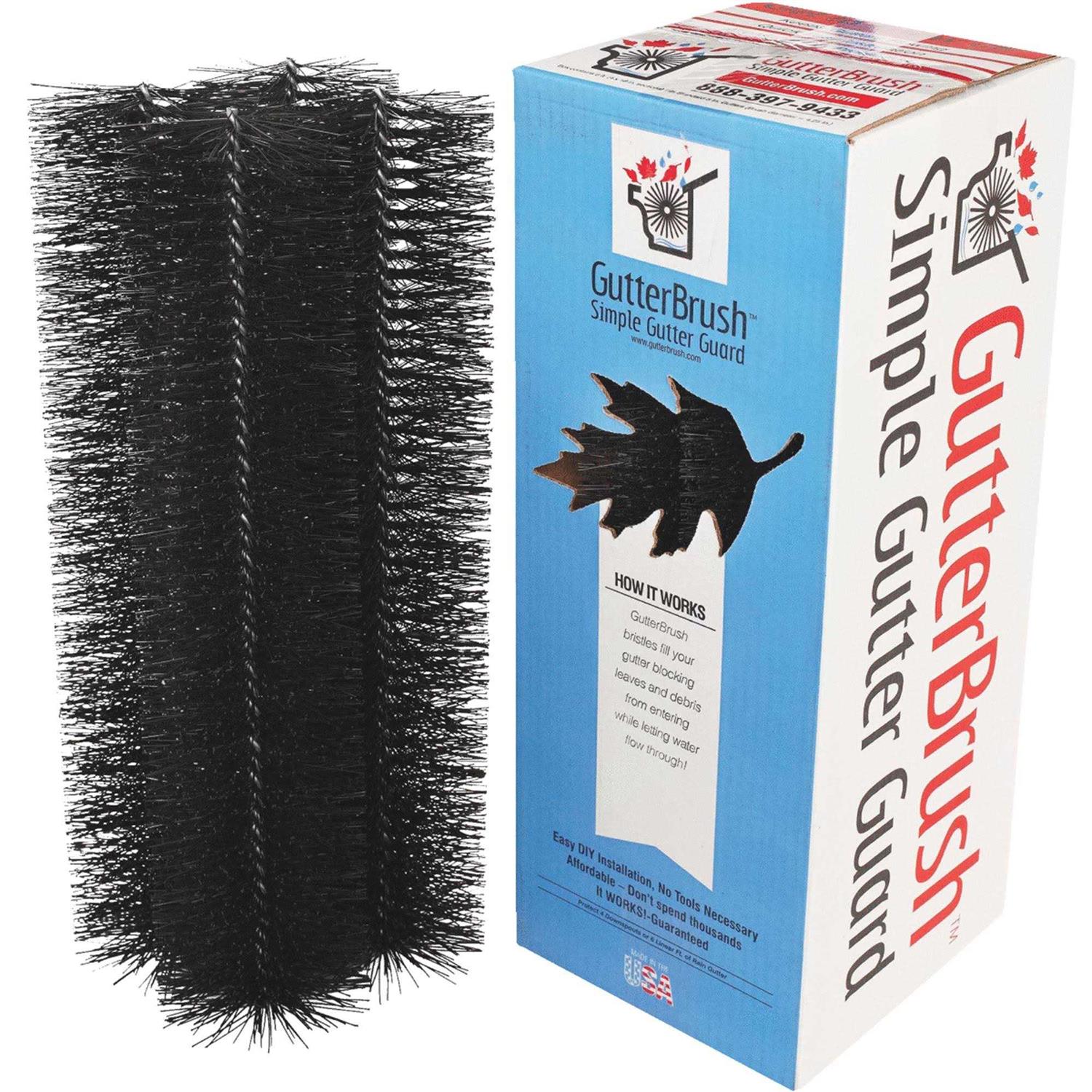 GutterBrush 6 inch Gutter Guard - Zenithce