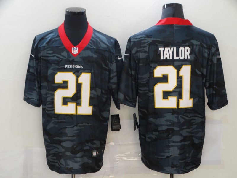 Washington Football Team #21 Sean Taylor 2020 Camo Salute To Service Limited Stitched Jersey - Zenithce