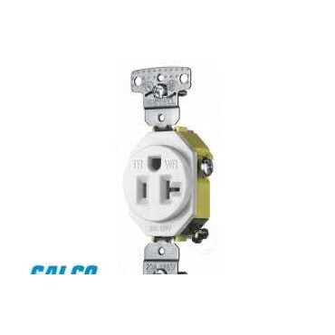 Hubbell RR201CHWTR Clock Hanger Recessed Receptacle - Zenithce