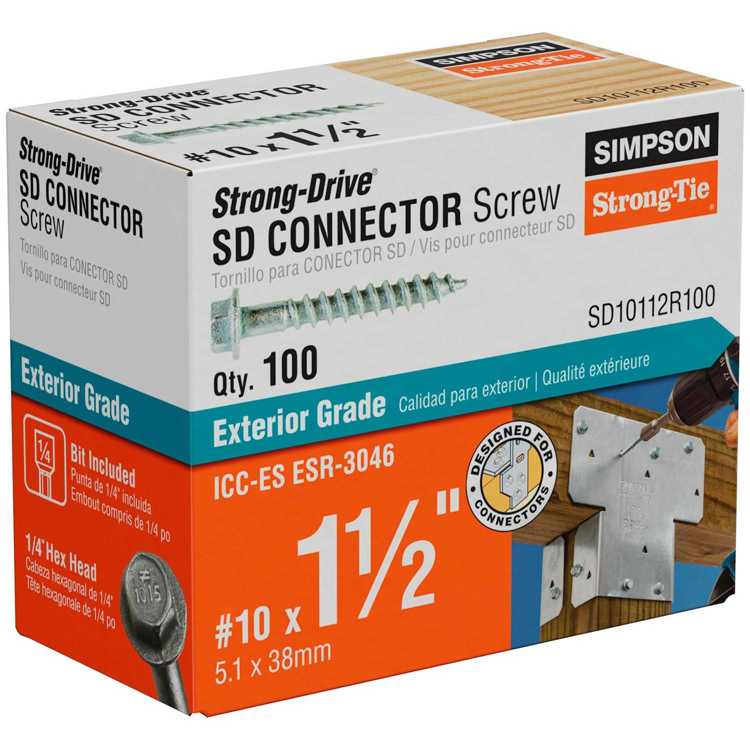 Simpson Strong-Tie S13125FS Fencing Staple - Zenithce