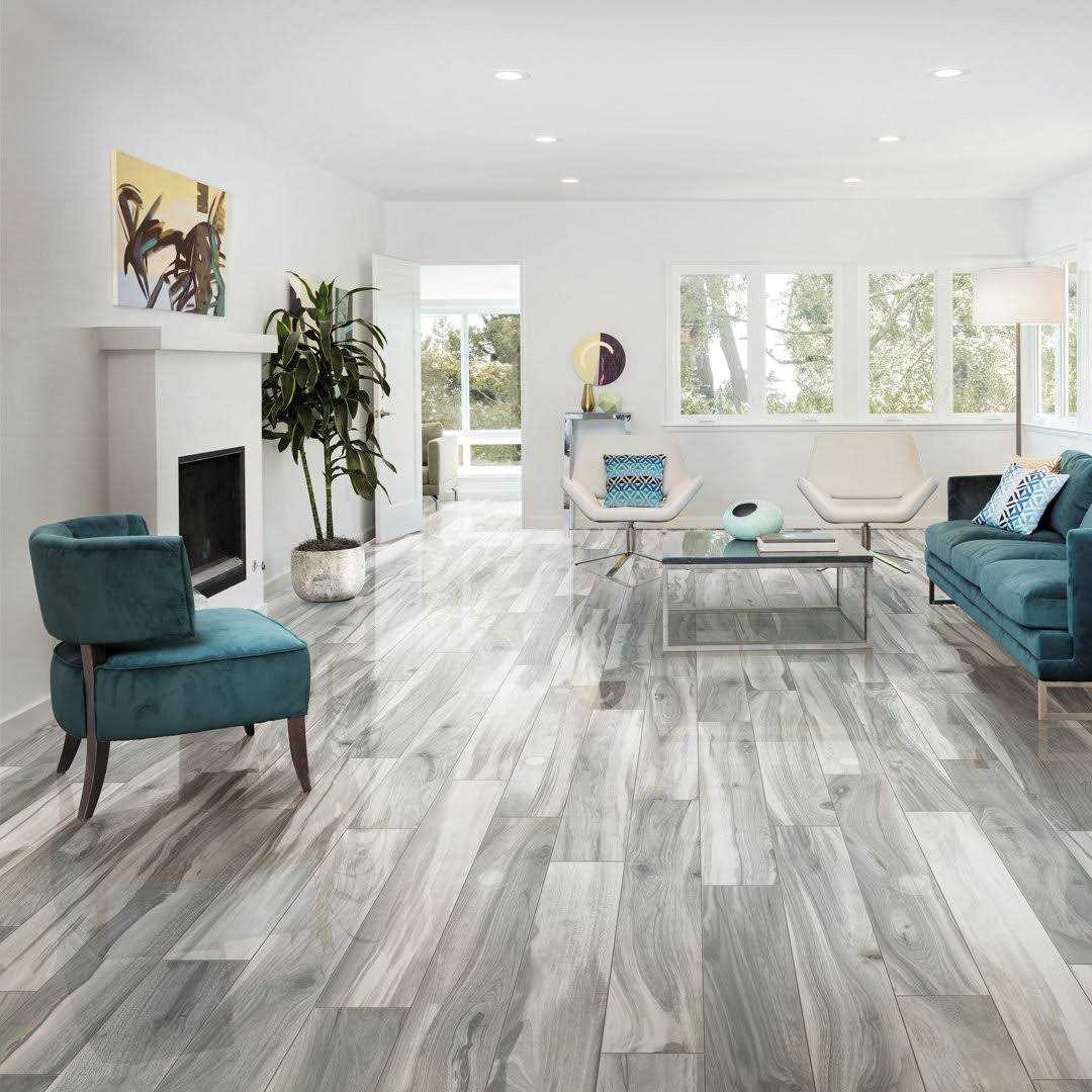 Ivy Hill Tile Brazilian Coyote Gray 8×48 Porcelain Tile, Backsplash, Wall and Floor - Zenithce