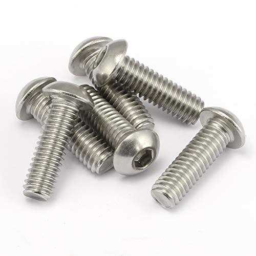 MewuDecor Button Head Socket Cap Screws 18-8 Stainless Steel - Zenithce