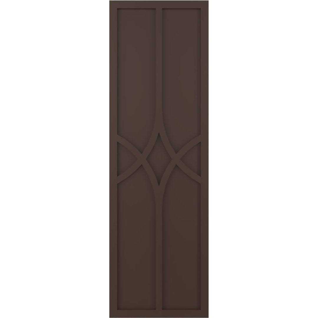 True Fit PVC Cedar Park Fixed Mount Shutters Ekena Millwork Height - Zenithce