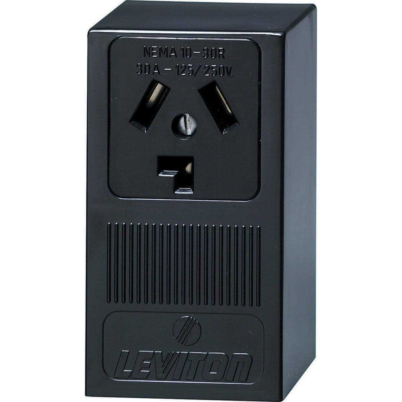 Leviton Surface Mount Receptacle 5050-P00 - Zenithce