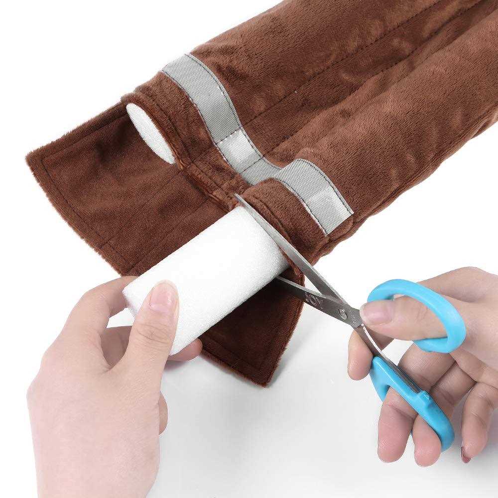 VISEMAN 36 Inch Under Door Draft Stopper-Twin Door Draft Noise Blocker - Zenithce