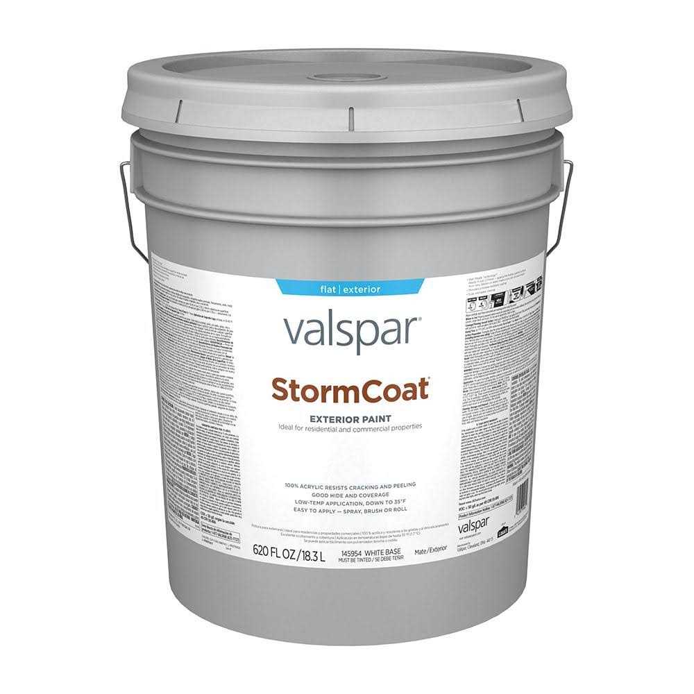 Valspar Pro Storm Coat Flat Exterior Tintable Paint - Zenithce