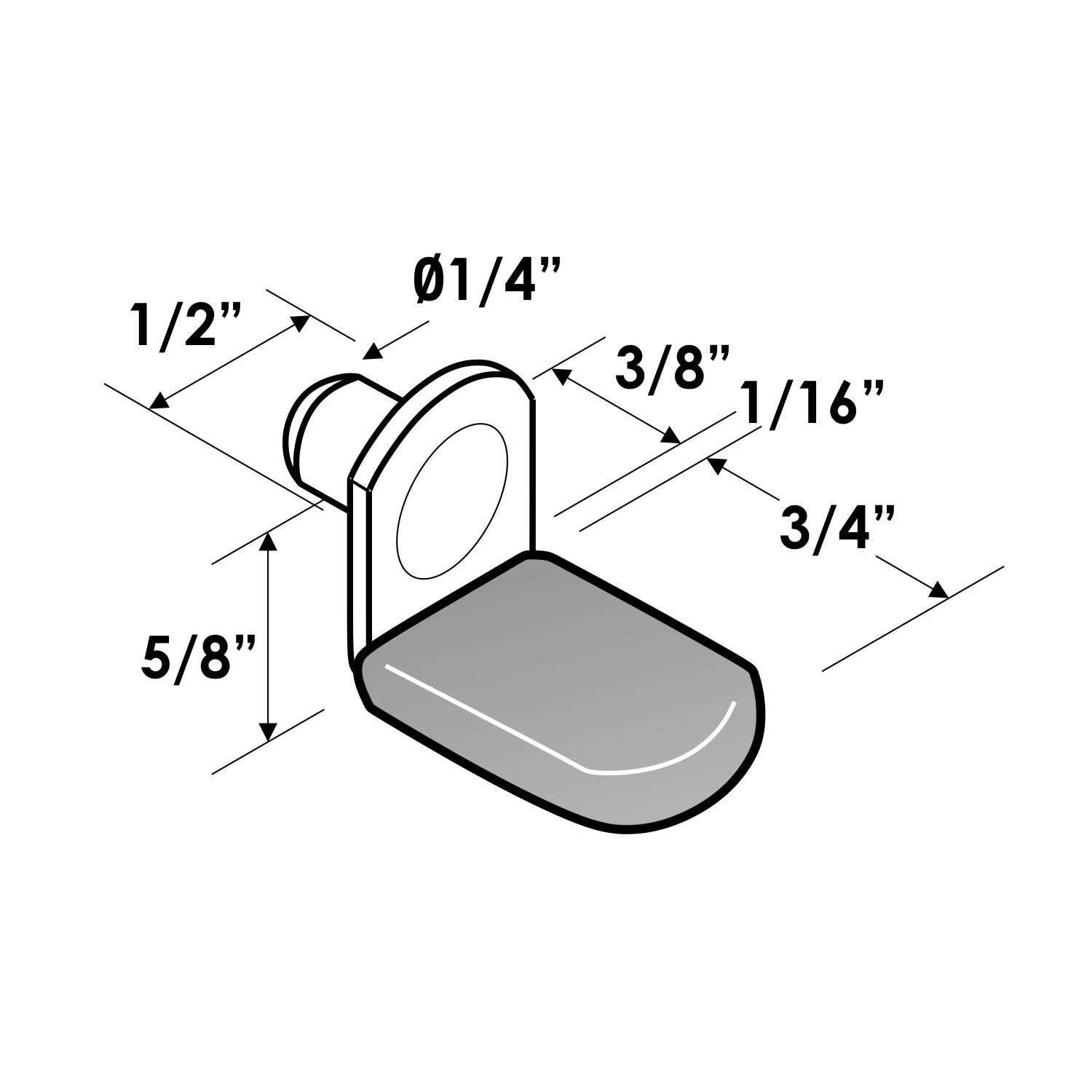 Rok #8 x Deep / Coarse Thread Drawer Front Adjustment Screws - Zenithce