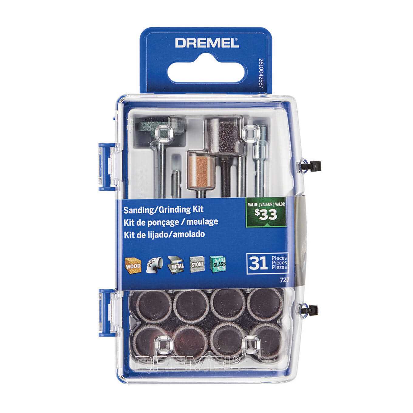 Dremel Rotary Tool Accessory Kit 734-01 - Zenithce
