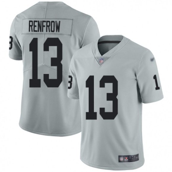 Las Vegas Raiders Customized Grey Vapor Untouchable Limited Stitched NFL Jersey - Zenithce