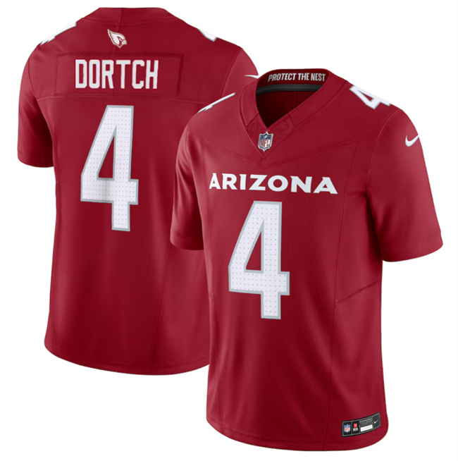 Arizona Cardinals #4 Greg Dortch Red 2024 F.U.S.E. Vapor Untouchable Limited Stitched Jersey - Zenithce