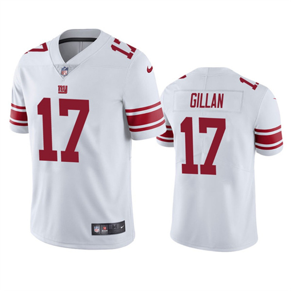New York Giants #17 Jamie Gillan White Vapor Untouchable Limited Stitched Jersey - Zenithce