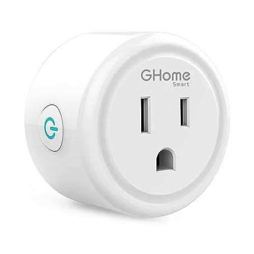 GHome Smart Mini Plug Alexa and Google Home WiFi Outlet Socket Remote Control with Timer Function - Zenithce