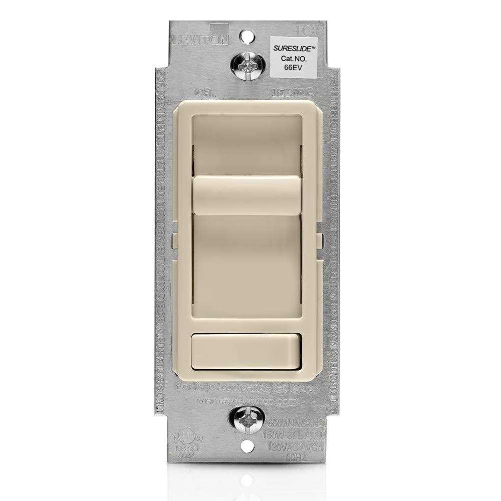 Leviton 66EV-10W 300W SureSlide Electronic Low Voltage Dimmer - Zenithce