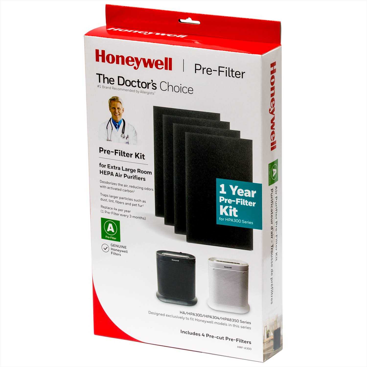Honeywell Carbon Pre-Filter A 4-Pack - Zenithce