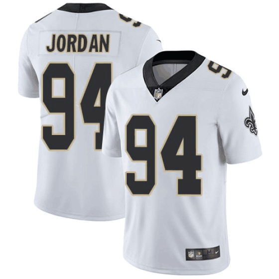 New Orleans Saints #94 Cameron Jordan White Vapor Untouchable Limited Stitched Jersey - Zenithce