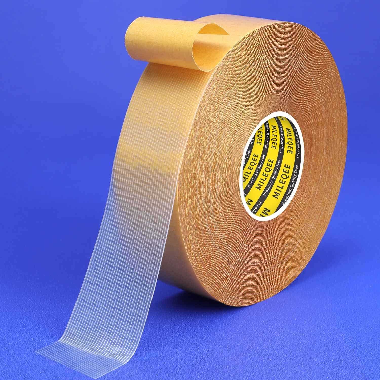 Mileqee 1 Roll Double Sided Tape Heavy Duty 118inx66ft20m Universa - Zenithce