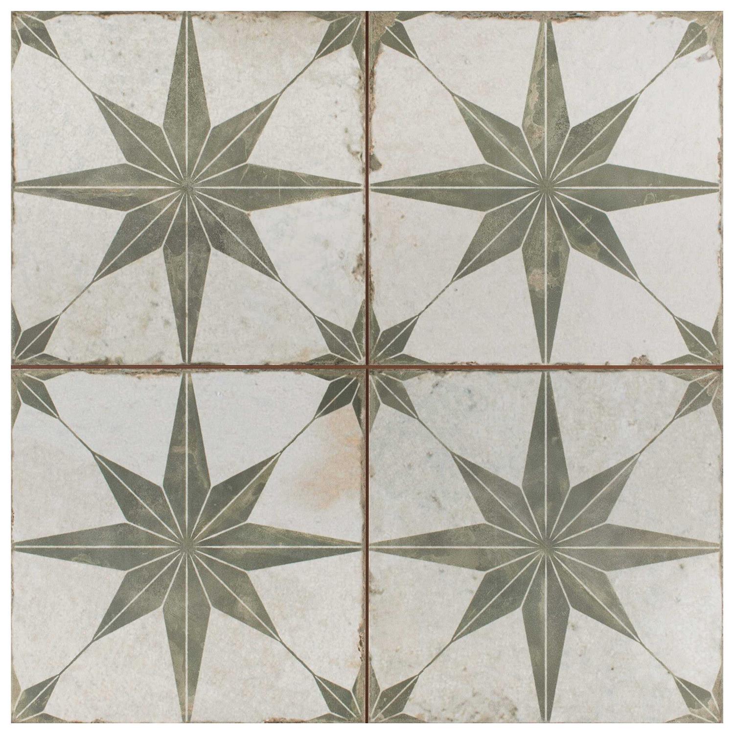 SomerTile Kings Damero 17-5/8×17-5/8 Ceramic F/W Tile - Zenithce