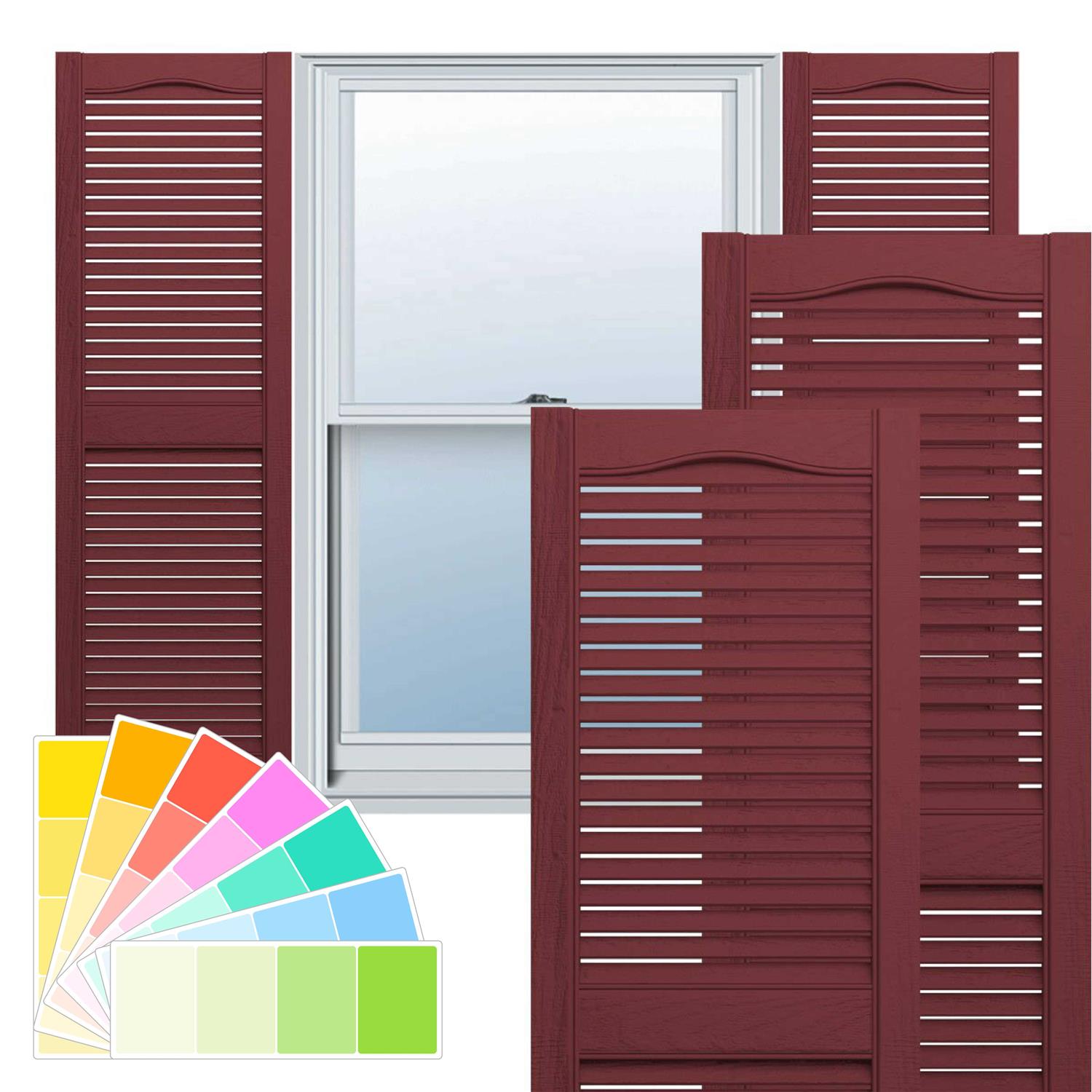 Ekena Millwork Lifetime Vinyl Standard Cathedral Top Center Mullion - Zenithce