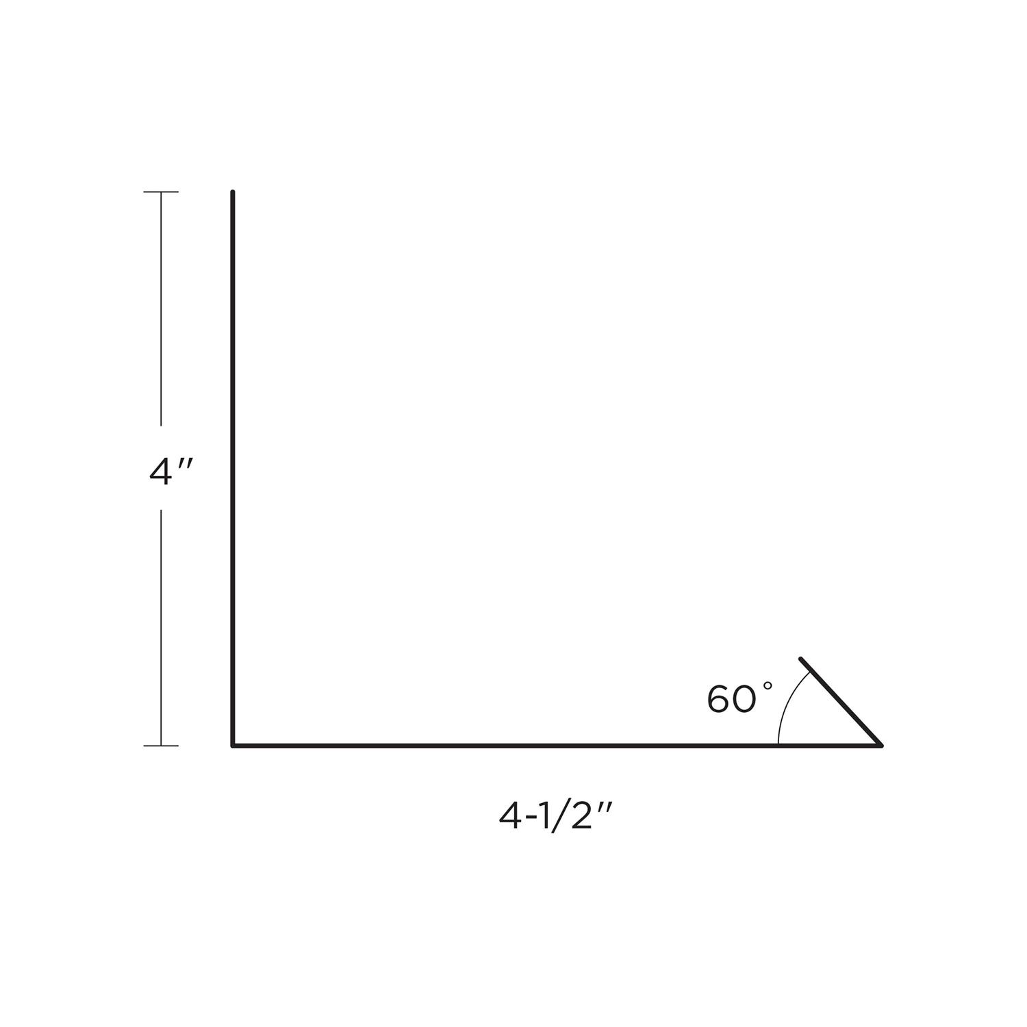 Union Corrugating 4.5-in x 10-ft White Aluminum Drip Edge WHA45TSRE - Zenithce