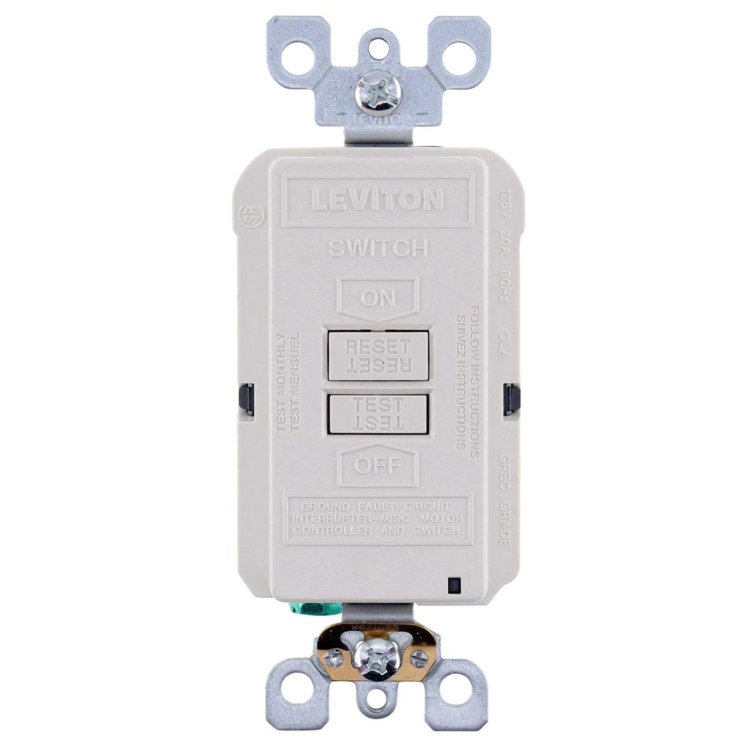 Leviton GFRBF-W Slim Blank GFCI - Zenithce