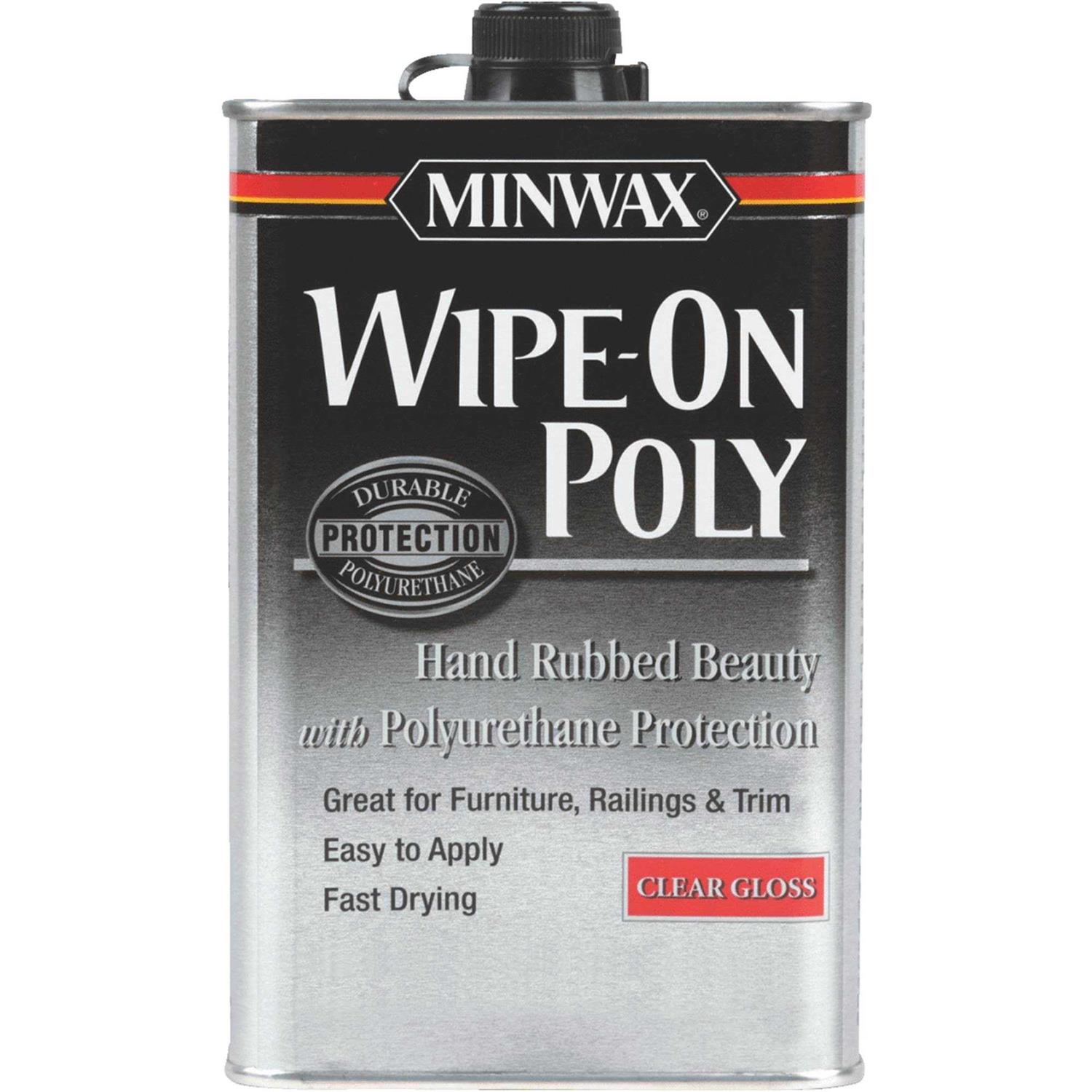 Minwax Wipe-On Poly Polyurethane - Zenithce