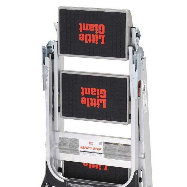 Little Giant 10310BA 3-Step Safety Step Stepladder - Zenithce