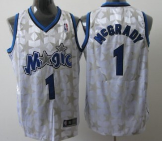 Orlando Magic #1 Tracy McGrady White All-Star Jersey - Zenithce